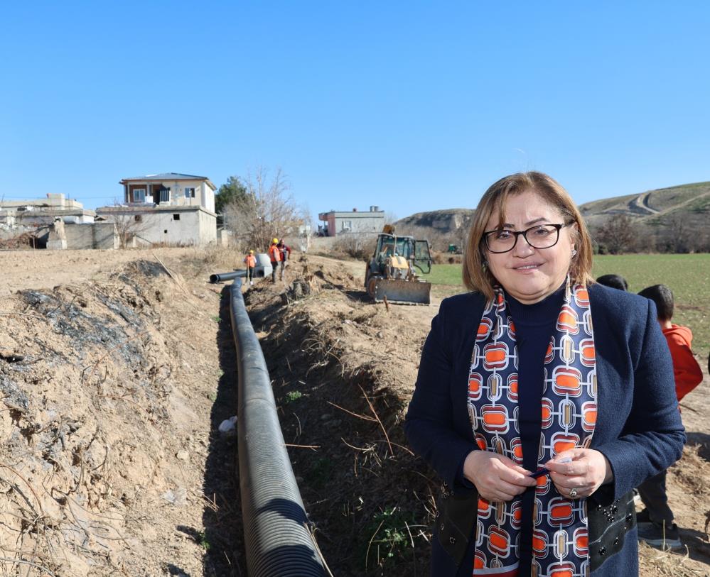 Gaziantep Cansuyum Projesi tüm hızıyla sürüyor