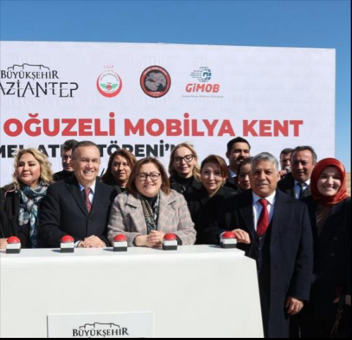 Mobilya Kent projesinin temeli atıldı